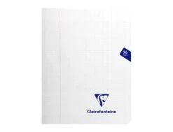 Clairefontaine Mimesys - Cahier Polypro 17 X 22 Cm - 96 Pages - Grands Carreaux (Seyes) - Disponible Dans Différentes Couleurs