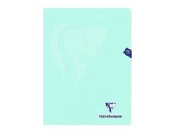 Clairefontaine Mimesys Pastel - Cahier Polypro 24 X 32 Cm - 96 Pages - Grands Carreaux (Seyes) - Disponible Dans Différentes Couleurs -Clairefontaine 07b383a9 02c5 45b7 a54c cdb2b7fb31fa 4ad0