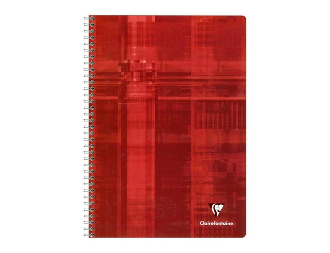 Clairefontaine - Cahier à Spirale A4 (21x29,7 Cm) - 180 Pages - Petits Carreaux (5x5 Mm) - Disponible Dans Différentes Couleurs 3 Clairefontaine - Cahier à Spirale A4 (21x29,7 Cm) - 180 Pages - Petits Carreaux (5x5 Mm) - Disponible Dans Différentes Couleurs – Image 3