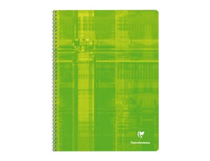 Clairefontaine - Cahier à Spirale 24 X 32 Cm - 180 Pages - Petits Carreaux (5x5 Mm) - Disponible Dans Différentes Couleurs 4 Clairefontaine - Cahier à Spirale 24 X 32 Cm - 180 Pages - Petits Carreaux (5x5 Mm) - Disponible Dans Différentes Couleurs – Image 4