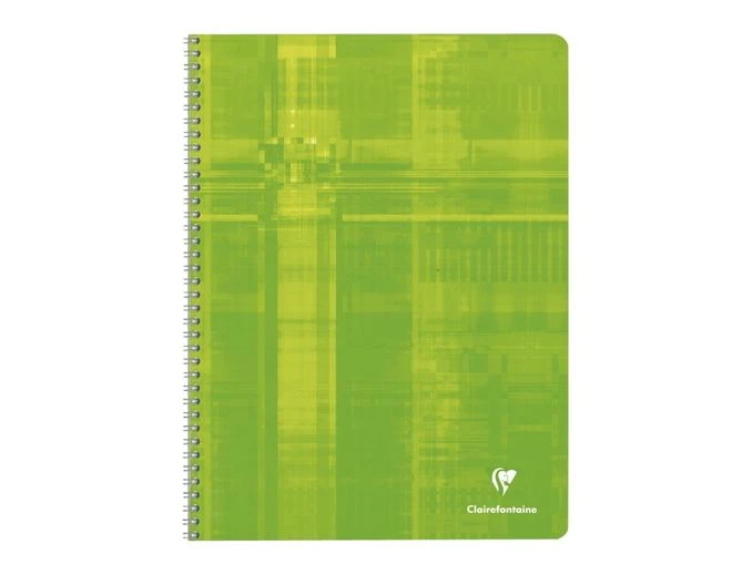 Clairefontaine - Cahier à Spirale 24 X 32 Cm - 100 Pages - Grands Carreaux (Seyes) - Disponible Dans Différentes Couleurs 4 Clairefontaine - Cahier à Spirale 24 X 32 Cm - 100 Pages - Grands Carreaux (Seyes) - Disponible Dans Différentes Couleurs – Image 4