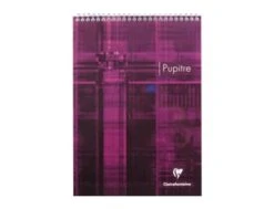 Clairefontaine - Bloc Notes Pupitre - A4 - 160 Pages - Grands Carreaux - à Spirales - Blanc -Clairefontaine 1dc55fa6 7526 4117 ab86 8549b3b9e288 08a9