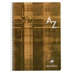 Clairefontaine 8149C - Répertoire Metric 210x297 180p/90 Feuilles 90 G/m² Reliure Intégrale Quadrillé 5x5