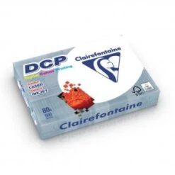 Clairefontaine 1800C - Ramette De 500 Feuilles De Papier DCP Blanc, A4, 80 G/m²