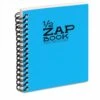 Clairefontaine 8349C - Cahier Spiralé Demi Zap Book 80 Feuilles De Papier Croquis Blanc 80 G/m² A5