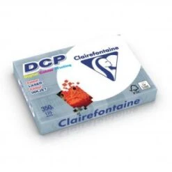 Clairefontaine 3806C - Ramette De 125 Feuilles De Papier DCP Blanc, A4, 350 G/m²
