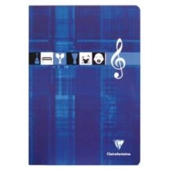 Clairefontaine Cahier Reliure Intégrale Musique & Chant 21x29,7 50p Séyès - Cahiers, Bloc-notes