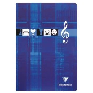 Clairefontaine Cahier Reliure Intégrale Musique & Chant 21x29,7 50p Séyès - Cahiers, Bloc-notes 1 Clairefontaine Cahier Reliure Intégrale Musique & Chant 21x29,7 50p Séyès - Cahiers, Bloc-notes