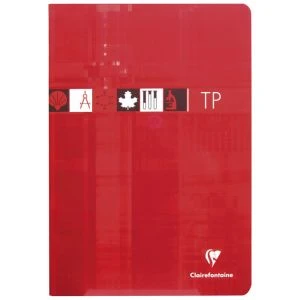 Clairefontaine 3168C - Cahier Travaux Pratiques Metric 210x297, 80p./40 Feuilles 90 G/m² / 125 G/m² Piquées, Quadrillé 5x5 / Uni 1 Clairefontaine 3168C - Cahier Travaux Pratiques Metric 210x297, 80p./40 Feuilles 90 G/m² / 125 G/m² Piquées, Quadrillé 5x5 / Uni