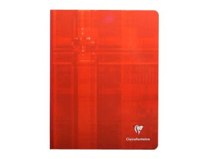 Clairefontaine - Cahier Broché 17 X 22 Cm - 192 Pages - Grands Carreaux (Seyes) - Disponible Dans Différentes Couleurs 1 Clairefontaine - Cahier Broché 17 X 22 Cm - 192 Pages - Grands Carreaux (Seyes) - Disponible Dans Différentes Couleurs
