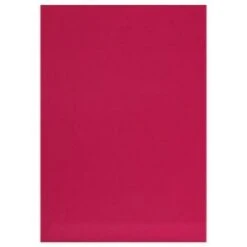 Clairefontaine Correspondance, Faire-part - Etui De 50 Feuilles Pollen A4 Rose Framboise 120g