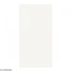 Clairefontaine Carte Pollen 10x21 Blanc Irise - Paquet De 25