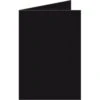 Clairefontaine 2375C - Carte Pliée Pollen 110x155, 210 G/m², Coloris Noir, En Paquet Cellophané De 25
