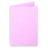 Clairefontaine 12313C - Carte Pliée Pollen 110x155, 210 G/m², Coloris Rose Dragée, En Paquet Cellophané De 25