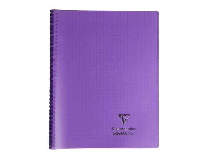 Clairefontaine Koverbook - Cahier Polypro Spiralé 24 X 32 Cm - 160 Pages - Grands Carreaux (Seyes) - Disponible Dans Différentes Couleurs 8 Clairefontaine Koverbook - Cahier Polypro Spiralé 24 X 32 Cm - 160 Pages - Grands Carreaux (Seyes) - Disponible Dans Différentes Couleurs – Image 8