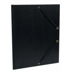 Clairefontaine 44850C Carton à Dessin Kraft élastiques 37x52cm Noir