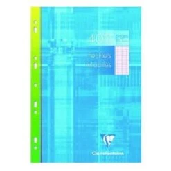 Clairefontaine DEP17910 - 200 Feuillets Mobiles Séyès (A4)