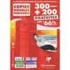 Clairefontaine 150 Feuilles Simple Grand Carreaux Avec 100 Feuilles Gratuites (A4)