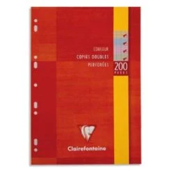 Clairefontaine 200 Copies Doubles Séyès (A4)