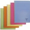 Clairefontaine Cahier à Spirales Linicolor Séyès 180 Pages (A4)