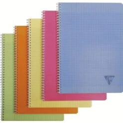 Clairefontaine Cahier à Spirales Linicolor Séyès 180 Pages (A4)