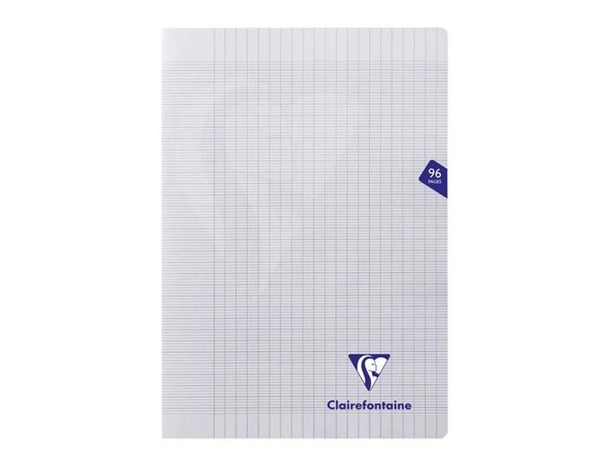 Clairefontaine Mimesys - Cahier Polypro A4 (21x29,7 Cm) - 96 Pages - Grands Carreaux (Seyes) - Disponible Dans Différentes Couleurs 2 Clairefontaine Mimesys - Cahier Polypro A4 (21x29,7 Cm) - 96 Pages - Grands Carreaux (Seyes) - Disponible Dans Différentes Couleurs – Image 2
