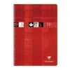 Clairefontaine - Cahier Spiralé De Travaux Pratiques (TP) - A4 (21x29,7 Cm) - 80 Pages - Grands Carreaux (Seyes)/uni - Disponible Dans Différentes Couleurs