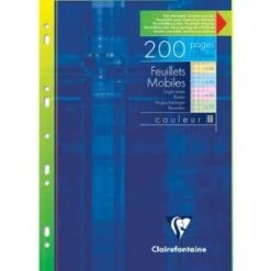 Clairefontaine 100 Feuillets Mobiles Perforée (A4)