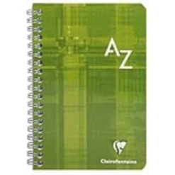 Clairefontaine 8609C - Répertoire à Reliure Intégrale 192 Pages Petits Carreaux (11 X 17 Cm)