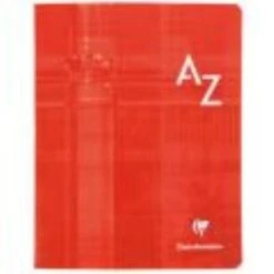 Clairefontaine 3748C - Répertoire à Reliure Piqûre 96 Pages Grand Carreaux (17 X 22 Cm)