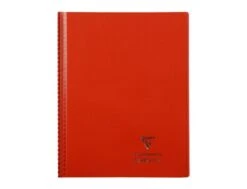 Clairefontaine Koverbook - Cahier à Spirale Polypro 24 X 32 Cm - 160 Pages - Petits Carreaux (5x5 Mm) - Disponible Dans Différentes Couleurs -Clairefontaine 38c18dd5 aa98 4155 a24d 454ed7d48656 279f