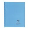 Clairefontaine Koverbook - Cahier Polypro Spiralé - 17 X 22 Cm - 160 Pages - Grands Carreaux (Seyes) - Disponible Dans Différentes Couleurs