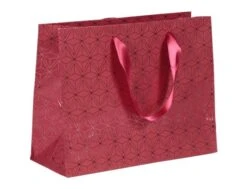 Clairefontaine - Sac Cadeau Shopping - 32 Cm X 13 Cm X 24,5 Cm - Rouge