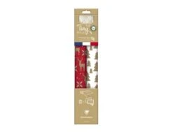 Clairefontaine - Set D'emballage Cadeaux Rouge/blanc - Tiny Rolls