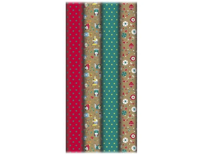 Clairefontaine Make A Wish - Papier Cadeau Kraft - 70 Cm X 2 M - 70 G/m² - Différents Modèles Disponibles 1 Clairefontaine Make A Wish - Papier Cadeau Kraft - 70 Cm X 2 M - 70 G/m² - Différents Modèles Disponibles