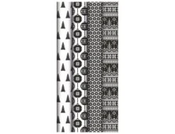 Clairefontaine Excellia Chamonix - Papier Cadeau Noir/blanc - 70 Cm X 10 M - 80 G/m²