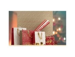 Clairefontaine Excellia Christmas - Papier Cadeau - 70 Cm X 2 M - Pomme D'amour - Différents Modèles Disponible -Clairefontaine 405115502 2022 4 5670