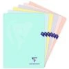 Clairefontaine Mimesys Pastel - Cahier Polypro 24 X 32 Cm - 96 Pages - Grands Carreaux (Seyes) - Disponible Dans Différentes Couleurs