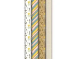 Clairefontaine Immortelle - Papier Cadeau Kraft - 70 Cm X 2 M - 70 G/m² - Différents Motifs Disponibles