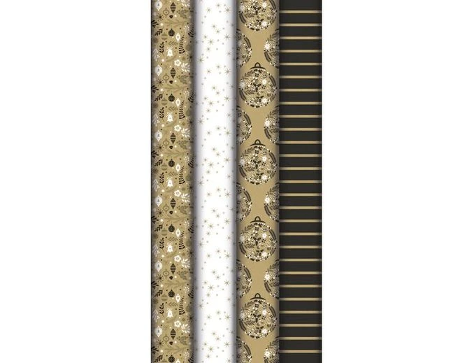 Clairefontaine Holly - Papier Cadeau Kraft - 70 Cm X 5 M - 70 G/m² - Différents Motifs Disponibles 1 Clairefontaine Holly - Papier Cadeau Kraft - 70 Cm X 5 M - 70 G/m² - Différents Motifs Disponibles