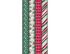 Clairefontaine Hohoho - Papier Cadeau - 70 Cm X 2 M - 80 G/m² - Différents Motifs Disponibles