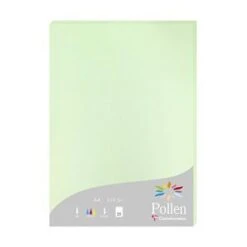 Clairefontaine Etui De 25 Feuilles Pollen 210x297mm 210g/m2 - Vert - Lot De 2