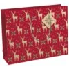 Clairefontaine Lovely Home - Sac Cadeau Rouge - 37,3 Cm X 11,8 Cm X 27,5 Cm