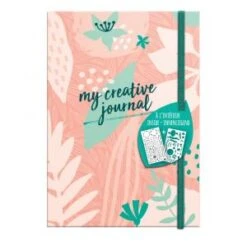 Clairefontaine MY CREATIVE JOURNAL, Carnet De 208 Pages Au Format 14,8x21cm - Sweety - Lot De 3