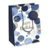 Clairefontaine Excellia - Sac Cadeau - 21,5 X 10,2 X 25,3 Cm - Joyeux Anniversaire - Bleu