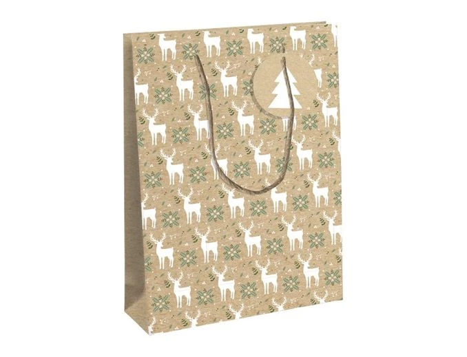 Clairefontaine Lovely Home Green Large - Sac Cadeau Blanc - 26,5 Cm X 14 Cm X 33 Cm 1 Clairefontaine Lovely Home Green Large - Sac Cadeau Blanc - 26,5 Cm X 14 Cm X 33 Cm