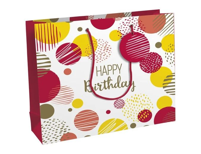 Clairefontaine Excellia - Sac Cadeau - 37 X 12 X 27,5 Cm - Joyeux Anniversaire - Rose 1 Clairefontaine Excellia - Sac Cadeau - 37 X 12 X 27,5 Cm - Joyeux Anniversaire - Rose