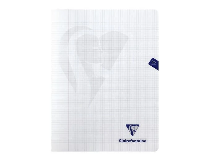 Clairefontaine Mimesys - Cahier Polypro 24 X 32 Cm - 96 Pages - Petits Carreaux (5x5 Mm) Avec Marge - Disponible Dans Différentes Couleurs 1 Clairefontaine Mimesys - Cahier Polypro 24 X 32 Cm - 96 Pages - Petits Carreaux (5x5 Mm) Avec Marge - Disponible Dans Différentes Couleurs