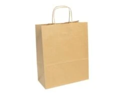 Clairefontaine - 25 Sacs Cadeau Kraft - 22 Cm X 10 Cm X 27 Cm - Brun