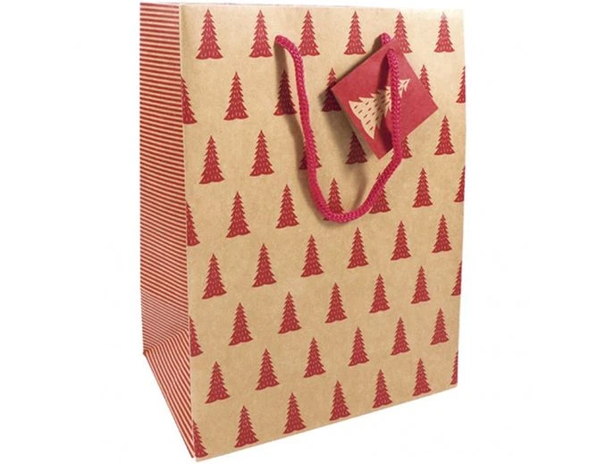Clairefontaine - Sac Cadeau 19 Cm X 12 Cm X 25 Cm - Cosy In Red 1 Clairefontaine - Sac Cadeau 19 Cm X 12 Cm X 25 Cm - Cosy In Red